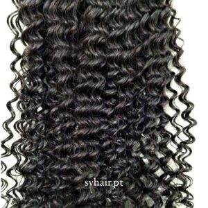 Cabelo 100% Humano, Cacheado (permanenteado) 50/55cm