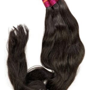Cabelo Indiano Premium 100% humano (pontas cheias), 70/75cm Castanho Natural.