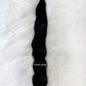 Cabelo Indiano Premium 100% Humano (pontas cheias), 60/65cm Castanho Natural.