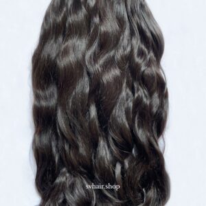 Cabelo Indiano Premium 100% Humano (pontas cheias), 50/55cm Castanho Natural.